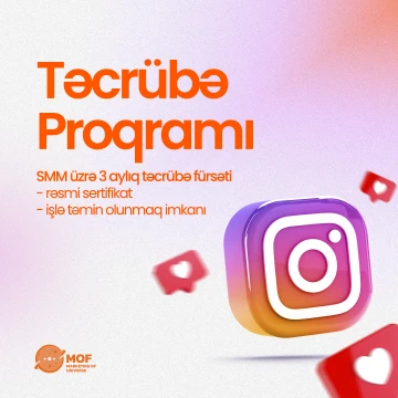 SMM Təcrübə Proqramı vakansiyası