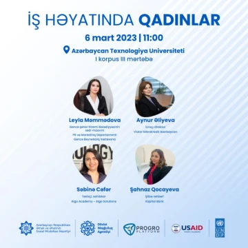 "İş həyatında qadınlar” adlı tədbir keçiriləcək