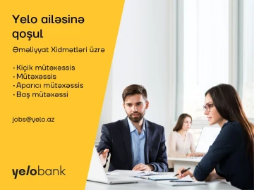 Əməliyyat xidmətləri üzrə mütəxəssis vakansiyası