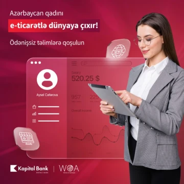 Azərbaycan qadını e-ticarətlə dünyaya çıxır