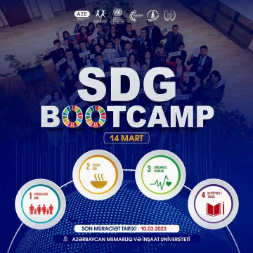 SDG Bootcamp- Dayanıqlı İnkişaf Məqsədləri üzrə "Bootcamp"