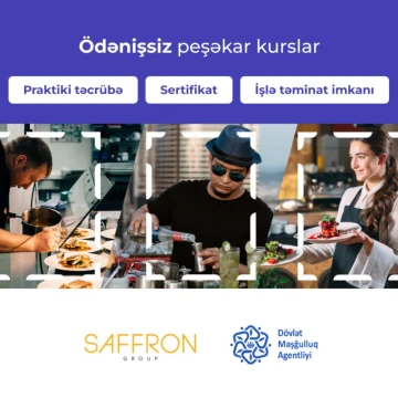 Restoran sahəsində çalışmaq arzusundasınız?