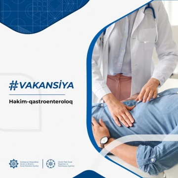 Həkim-Qastroenteroloq vakansiyası