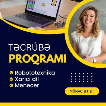 Tədris mərkəzinə 3 istiqamət üzrə təcrübəçilər axtarılır
