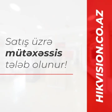 "Satış üzrə mütəxəssis"  vakansiyası