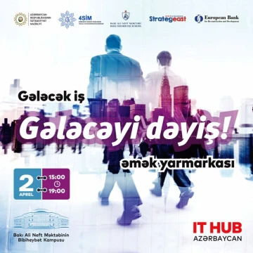 “Gələcək iş, gələcəyi dəyiş!” devizi ilə karyera sərgisi keçiriləcək