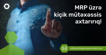 “MRP üzrə kiçik mütəxəssis” vakansiyası