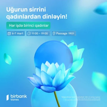 "Hər işdə birinci qadınlar" yarmarkamıza artıq sayılı günlər qalıb