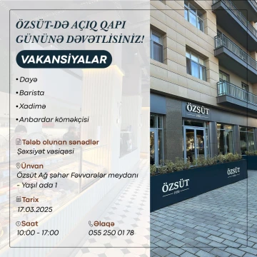 Açıq qapı günü keçiriləcək