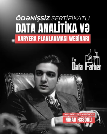 BBA - dan özəl olaraq IT sahəsinə maraq göstərənlərə və çalışanlara RƏSMİ SERTİFİKATLI ÖDƏNİŞSİZ webinar