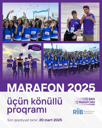 Bakı Marafonu 2025-də Könüllü Olmaq İstəyən Gənclərin Nəzərinə!