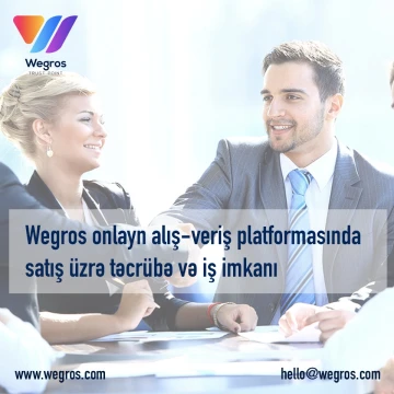 Online Alış Veriş şirkətinə "Satış Üzrə Təcrübəçi" tələb edilir