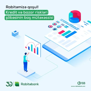 Kredit və bazar riskləri şöbəsinin baş mütəxəssisi vakansiyası
