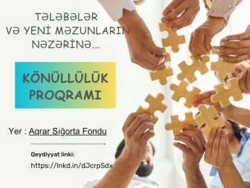 Əziz tələbələr və yeni məzunlar