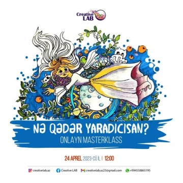 "Nə qədər yaradıcısan?" onlayn masterklass
