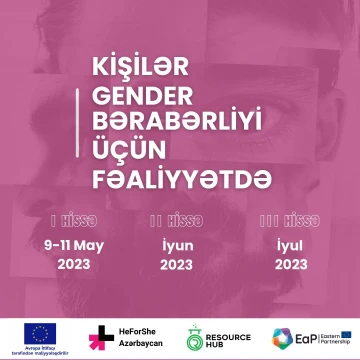 "Kişilər gender bərabərliyi üçün fəaliyyətdə" təlim proqramı