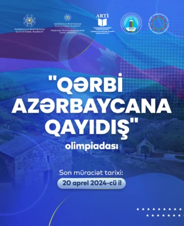 "Qərbi Azərbaycana qayıdış” olimpiadasının ilkin mərhələsi keçiriləcək