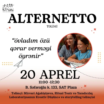 6-12 yaş uşaqlar üçün hekayə əsaslı ALTERNETTO təlimi