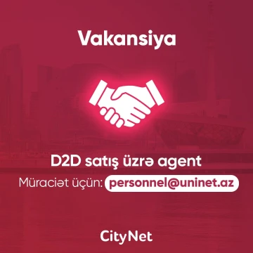 Təcrübə tələb olunmayan vakansiya