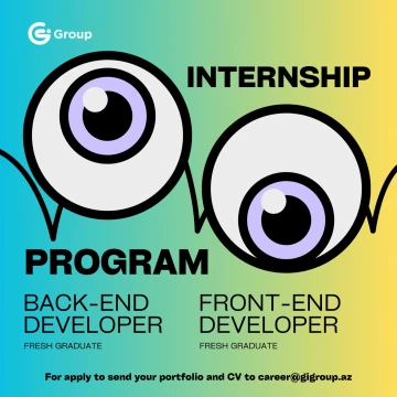 Back End və Front End üzrə  gənc təcrübəçilər axtarılır