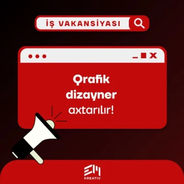 Qrafik dizayner vakansiyası