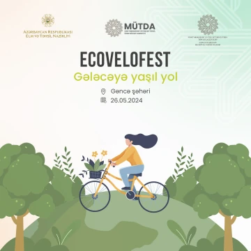 "Yaşıl dünya naminə həmrəylik ili" çərçivəsində "ECOVELOFEST" təşkil ediləcək