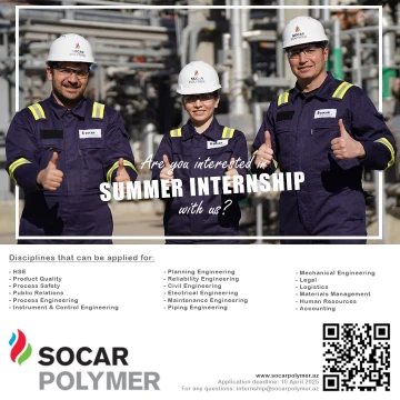 SOCAR Polymer 2025 Summer Internship Program!