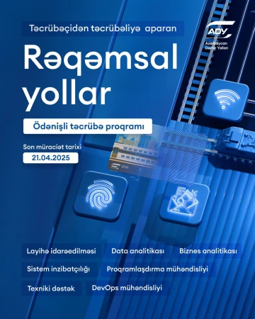 "Rəqəmsal Yollar" təcrübə proqramı