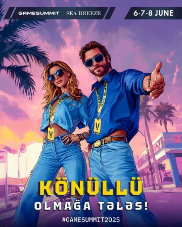 Gamesummit komandasının bir hissəsi olmaq istəyirsən?