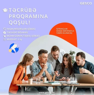 "GESCO" ASC "Yay təcrübə" proqramına start verir
