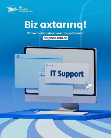 “IT Support” vakansiyası