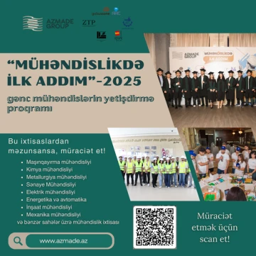 Gənc mühəndislər üçün əla fürsət! (Əmək müqaviləsi + aylıq əmək haqqı)