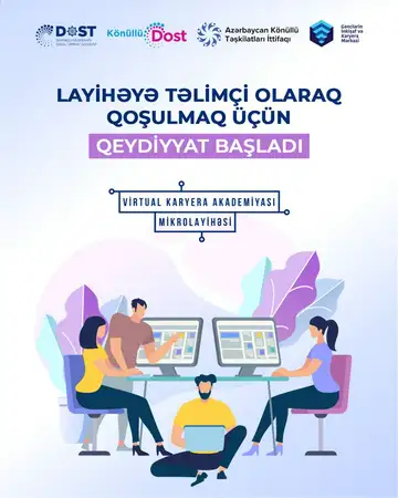  “Virtual Karyera Akademiyası” mikrolayihəsinə start verilir