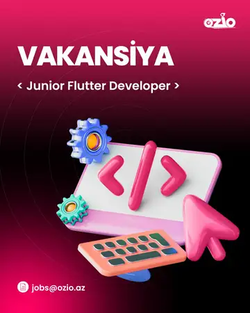 Junior Flutter Developer vakansiyası