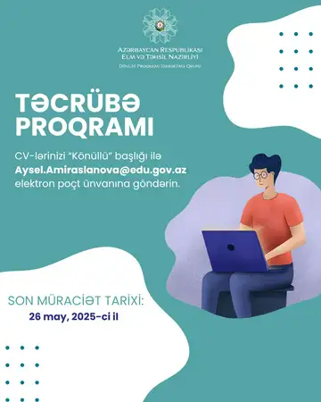 Dövlət Proqramı İdarəetmə Qrupu ilə uğurlu karyera həyatınıza başlamaq üçün ilk addım atmağa hazırsınız