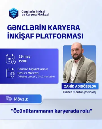 ÖDƏNİŞSİZ “Özünütanımanın karyerada rolu” təlimi