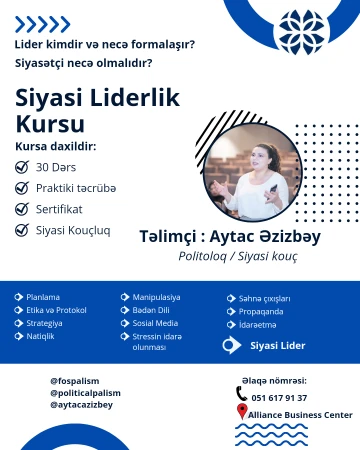 “Siyasi Liderlik” kursu keçiriləcək
