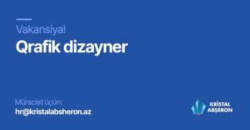 Qrafik dizayner vakansiyası
