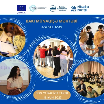 “Bakı Münaqişə Məktəbi”nə qəbul başladı
