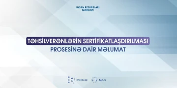 Sertifikatlaşdırılma prosesinin test imtahanı mərhələsi ilə bağlı məlumat