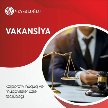 Korporativ hüquq və müqavilələr üzrə təcrübəçi vakansiyası