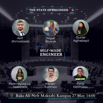 "Self-made engineer" adlı tədbir keçiriləcək