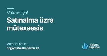 Satınalma üzrə mütəxəssis vakansiyası