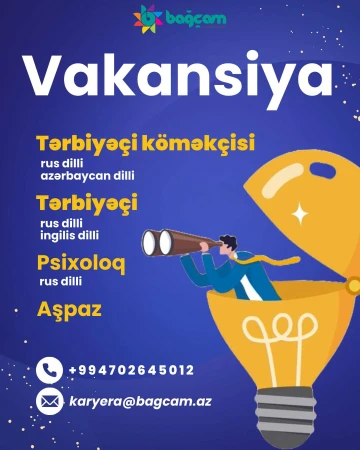 Bağçam-da vakansiyalar var