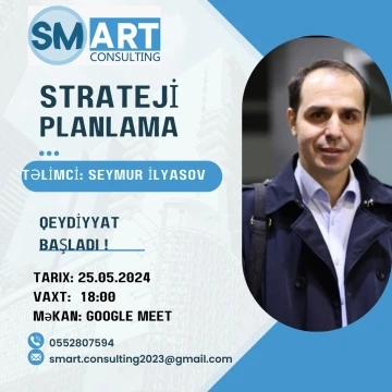 "Strateji planlama" üzrə pulsuz təlim