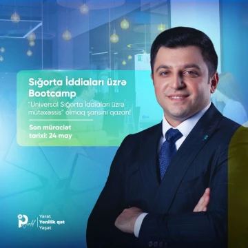 “Universal Sığorta İddiaları üzrə mütəxəssis” olmaq istəyənlər üçün qaçırılmaz fürsət!