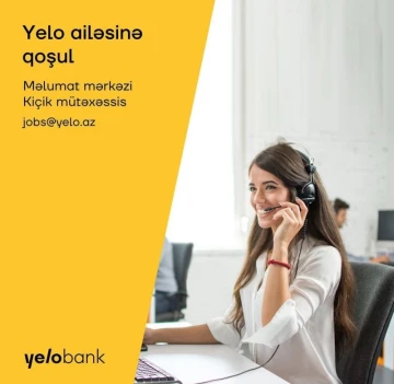 Məlumat Mərkəzinin Kiçik Mütəxəssisi vakansiyası