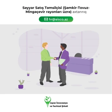 Səyyar satış təmsilçisi vakansiyası