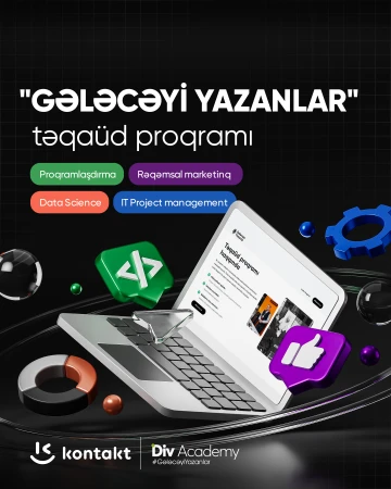 “Gələcəyi Yazanlar” təqaüd proqramına qeydiyyat başladı!