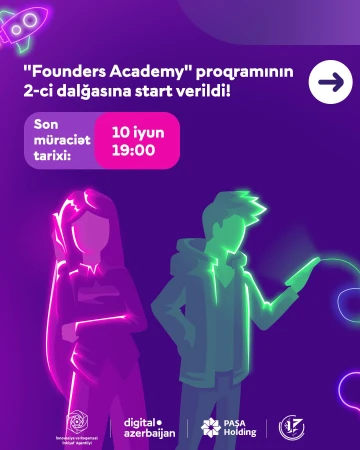“Founders Academy” proqramının 2-ci dalğasına start veririk!